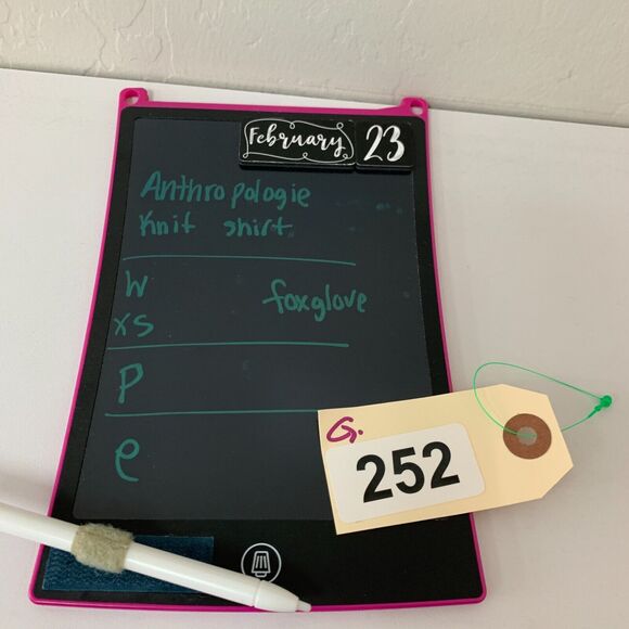 Anthropologie Gwen Textured Knit Tee Womens XS Extra Small Fitted Mid Sleeves - Picture 12 of 13